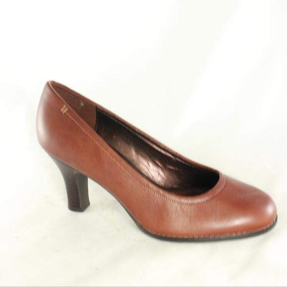 Naturalizer Shoes - Like New NATURALIZER Javas Espresso Leather Heels